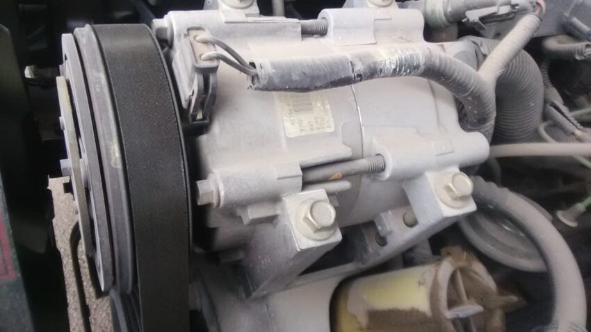 Quiet a Noisy Car AC Compressor