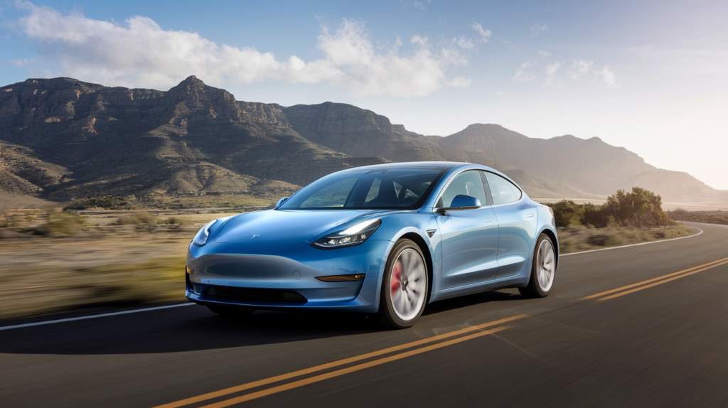Tesla eco car brand