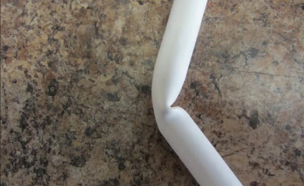 How do you bend PVC pipe without tools
