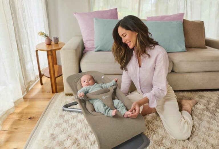 How to entertain a baby in bouncer